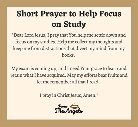 prayer to help me study.